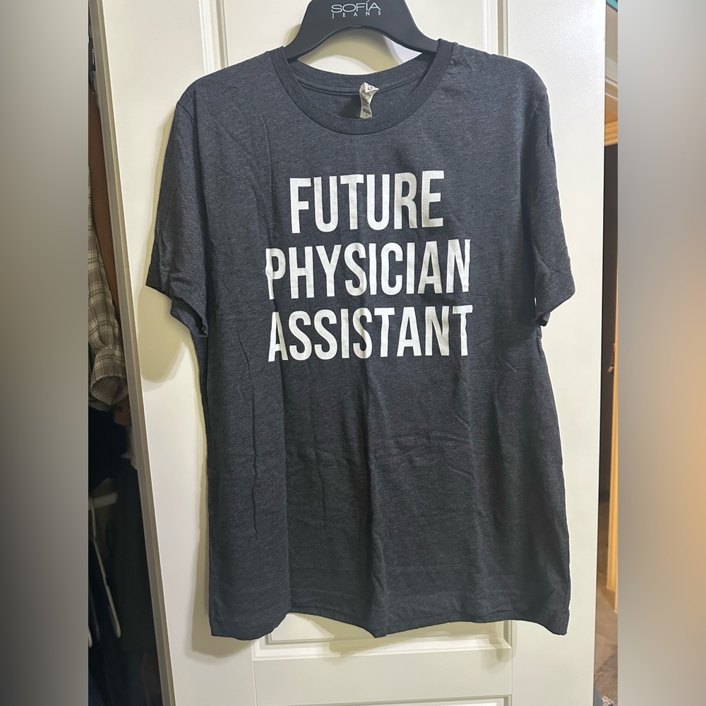 Future physician assistant grey tshirt